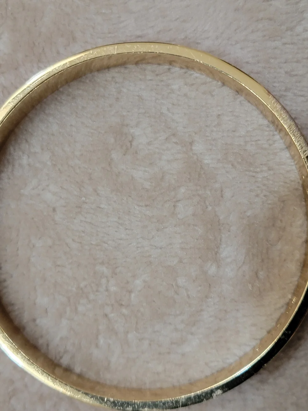 kate spade Pink Enamel Bangle with Gold Spade Accent - Picture 3 of 6